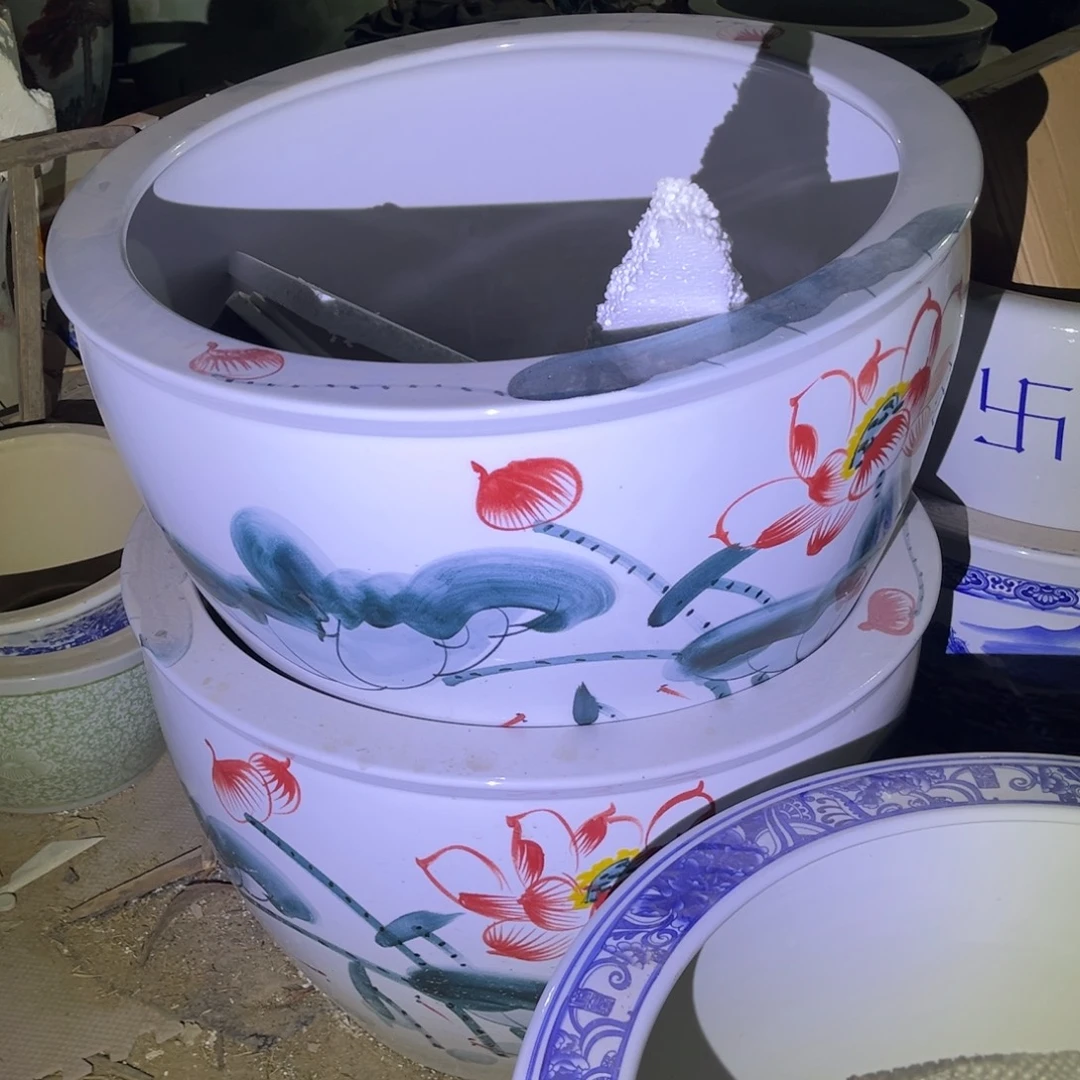 瓷片丽华78荷花888888