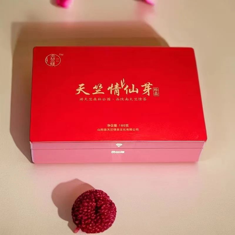 陕西秦岭特产特级好茶高山明前茶头采嫩绿茶仙芽好礼推荐