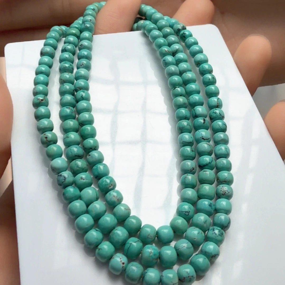 绿松石未镶嵌颈饰