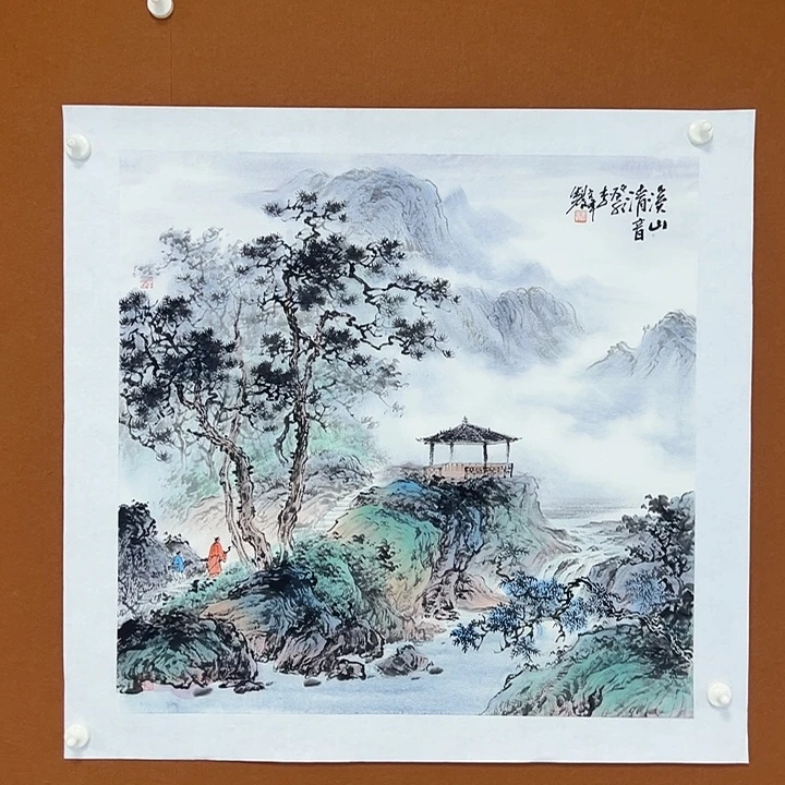 国画李文峰的画作