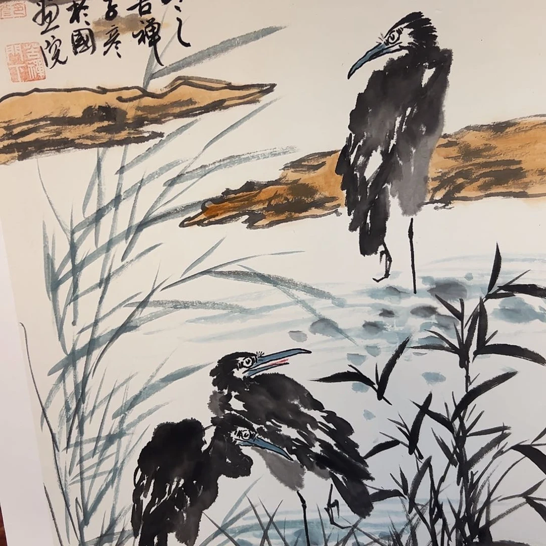 国画书法作品欣赏，书法