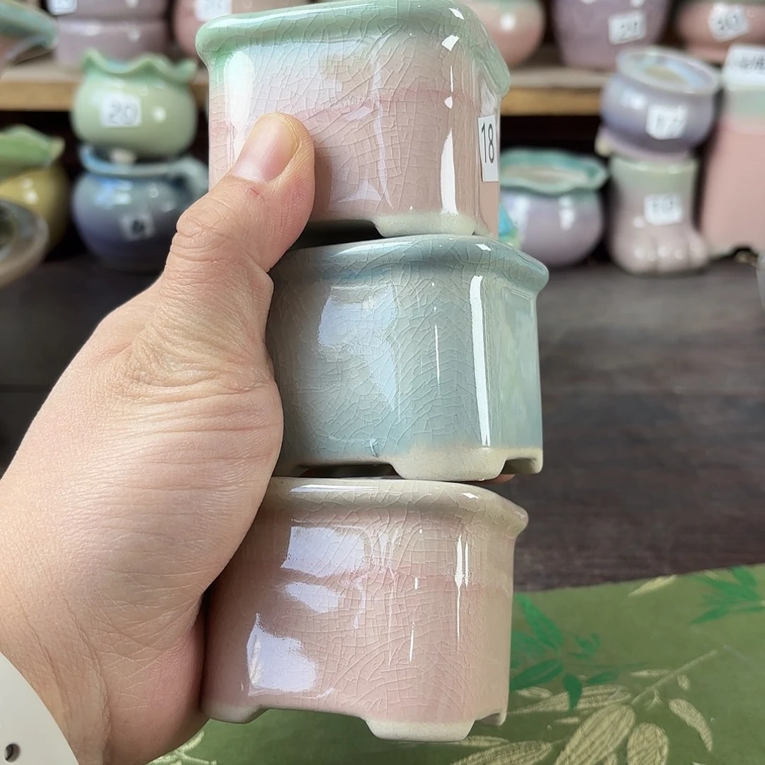 陶瓷量货/口5-6.5高深浅搭配发3个