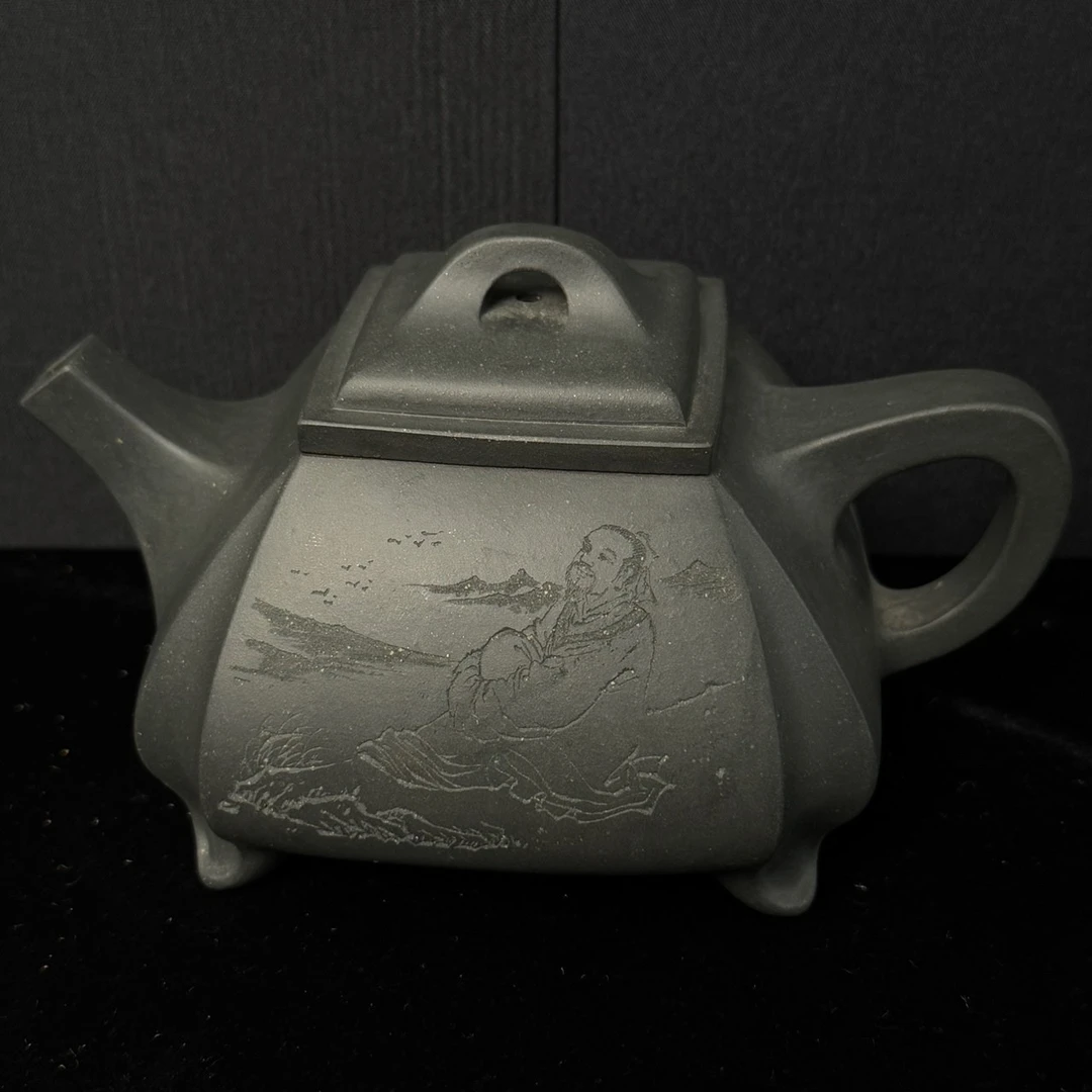 宜兴手工紫砂陶 茶壶GS3460-22