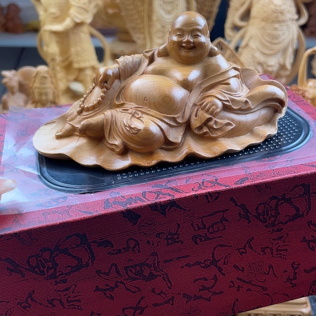 柏木（崖柏）荷叶弥勒