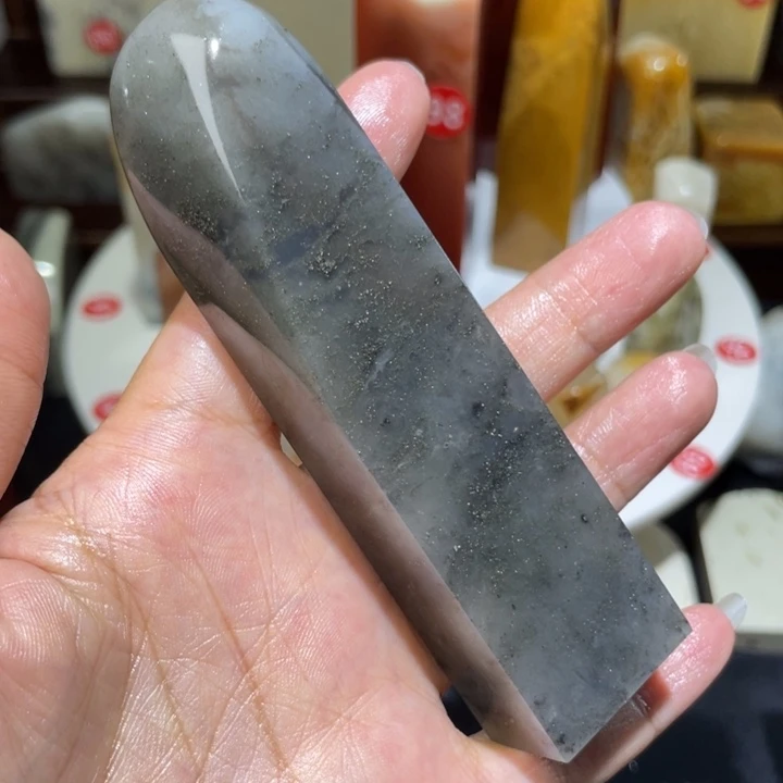 寿山石印石素章印章