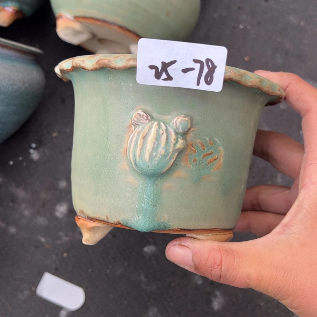 25-78花盆小鹿园艺