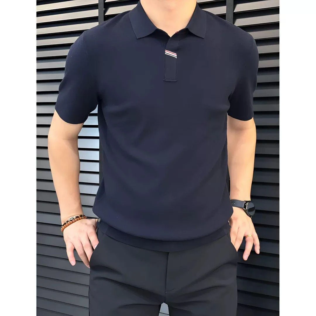 衣服男短袖男士polo衫男款翻领针织衫2025秋季男装爆款新款半袖秋
