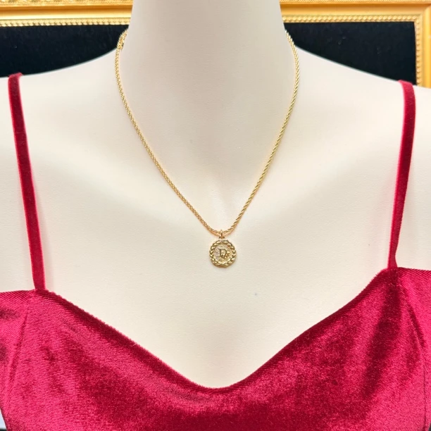 90新 DIOR/迪奥 【六六中古】孤品复古项链te9372链长40145