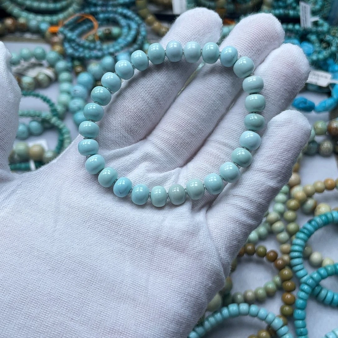 未镶嵌绿松石珠宝奇石糖***宝7+