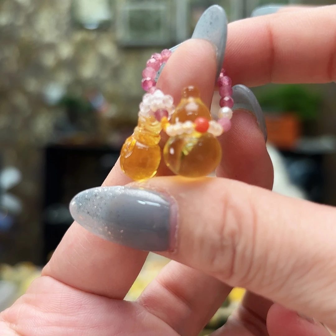 未镶嵌琥珀手链琥珀