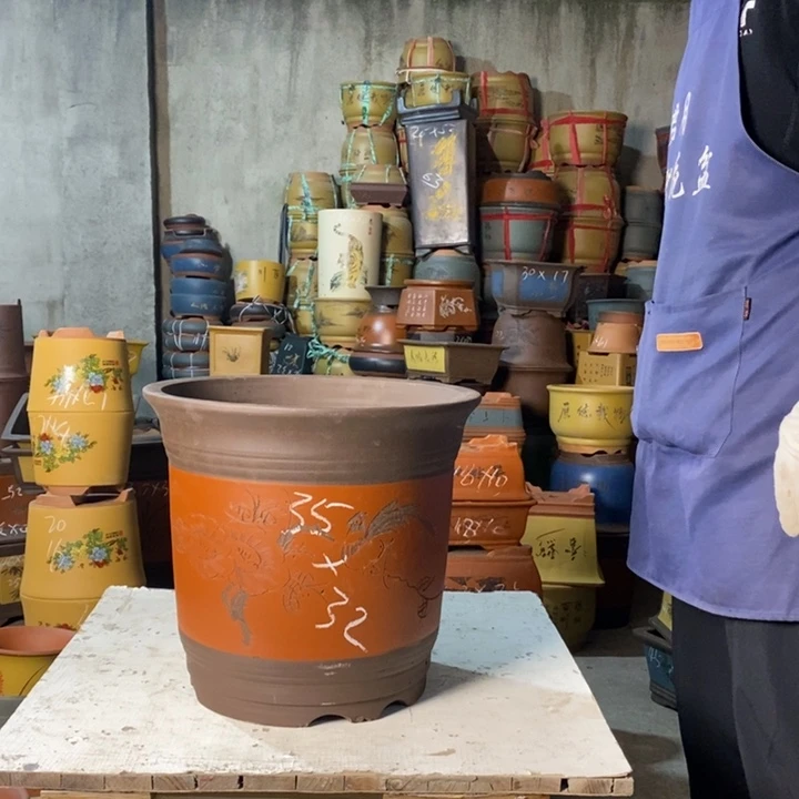 紫砂花盆紫砂艺术