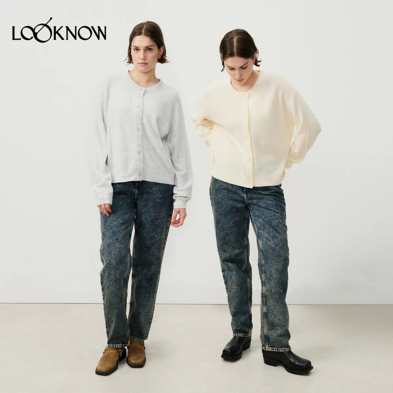 AMERICAN VINTAGE设计师品牌LOOKNOW2025年春季新款宽松运动开衫