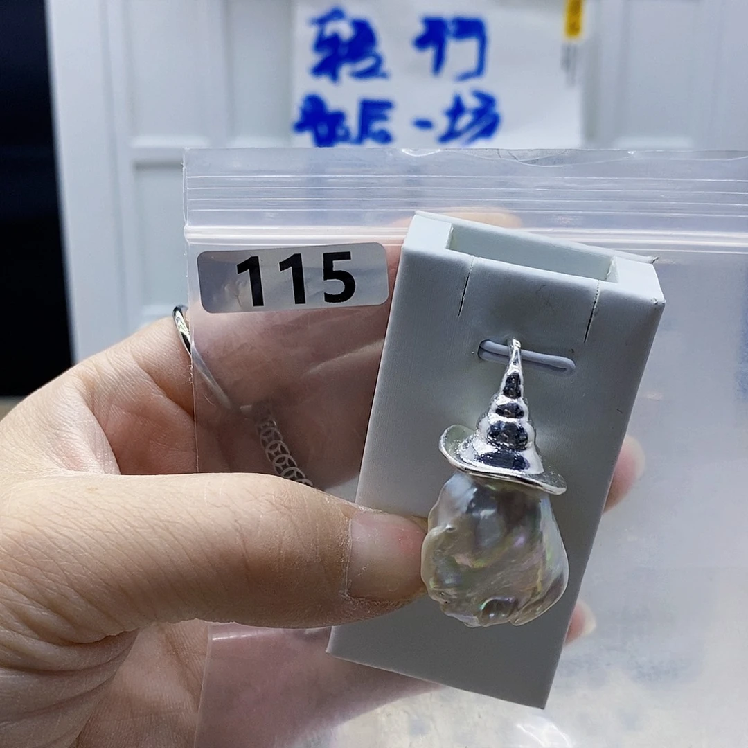 颈饰合金淡水珍珠