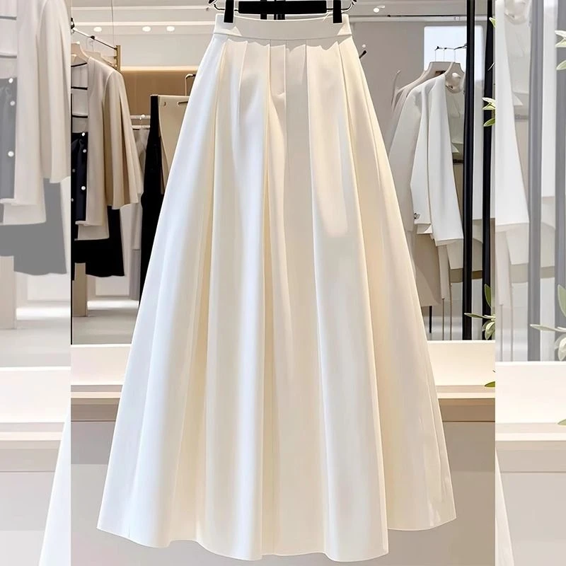 今年流行爆款小个子气质高腰显瘦独特漂亮中长裙半身裙子女装2025