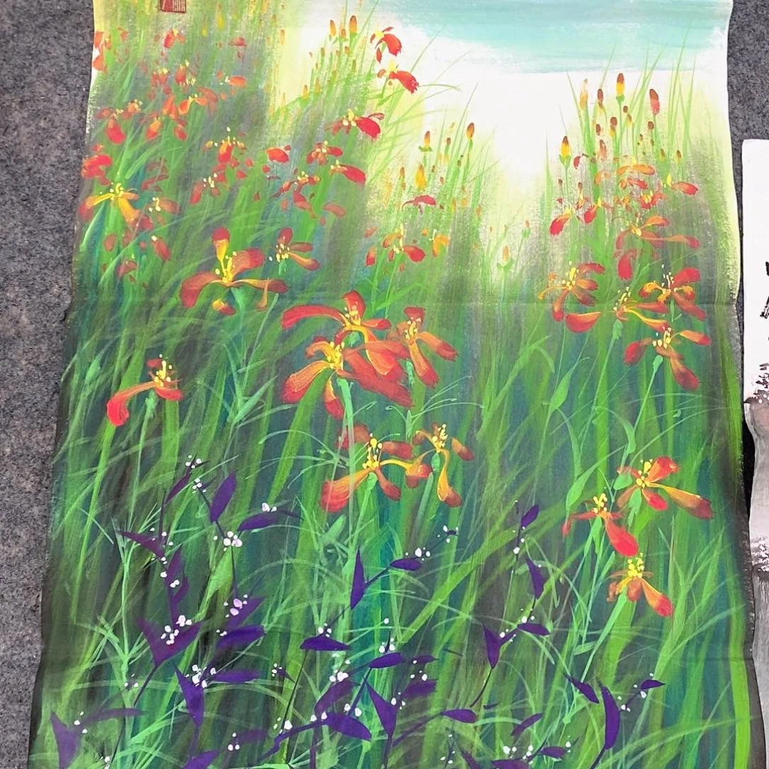国画国画手绘作品