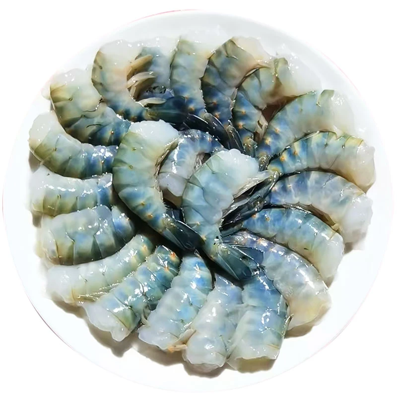 新鲜速冻去头罗氏虾虾尾肉质鲜美冷链发货