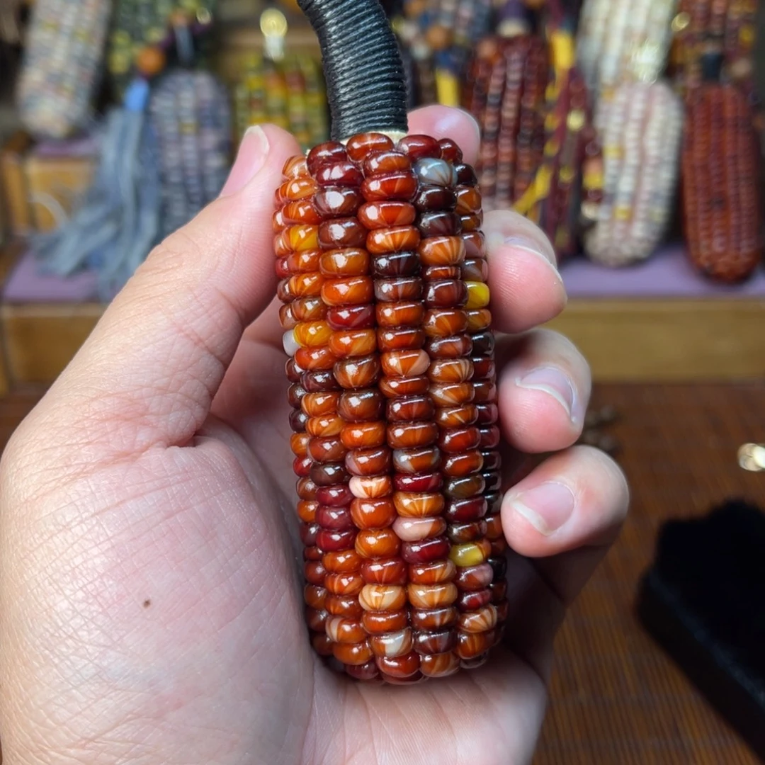 木沐木造物小玉米橙心如意