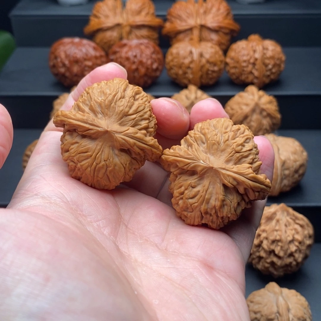 把件文玩核桃42尺全品核老闷狮子头