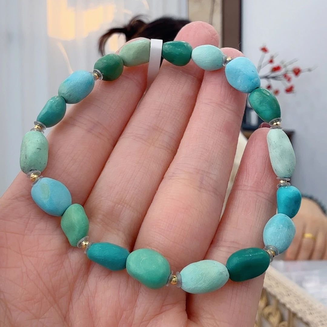 绿松石未镶嵌珠宝奇石