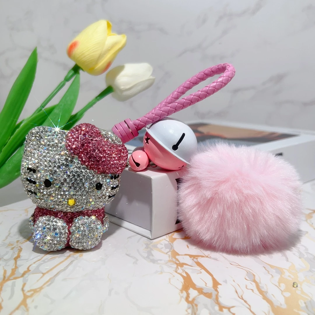 网红可爱精致创意钥匙扣挂件情侣闺蜜汽车包公仔挂件小礼品批发