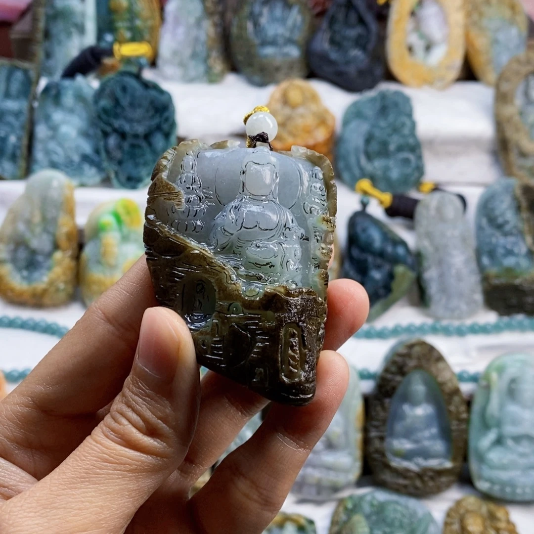 *****定制翡翠未镶嵌翡翠定制链接