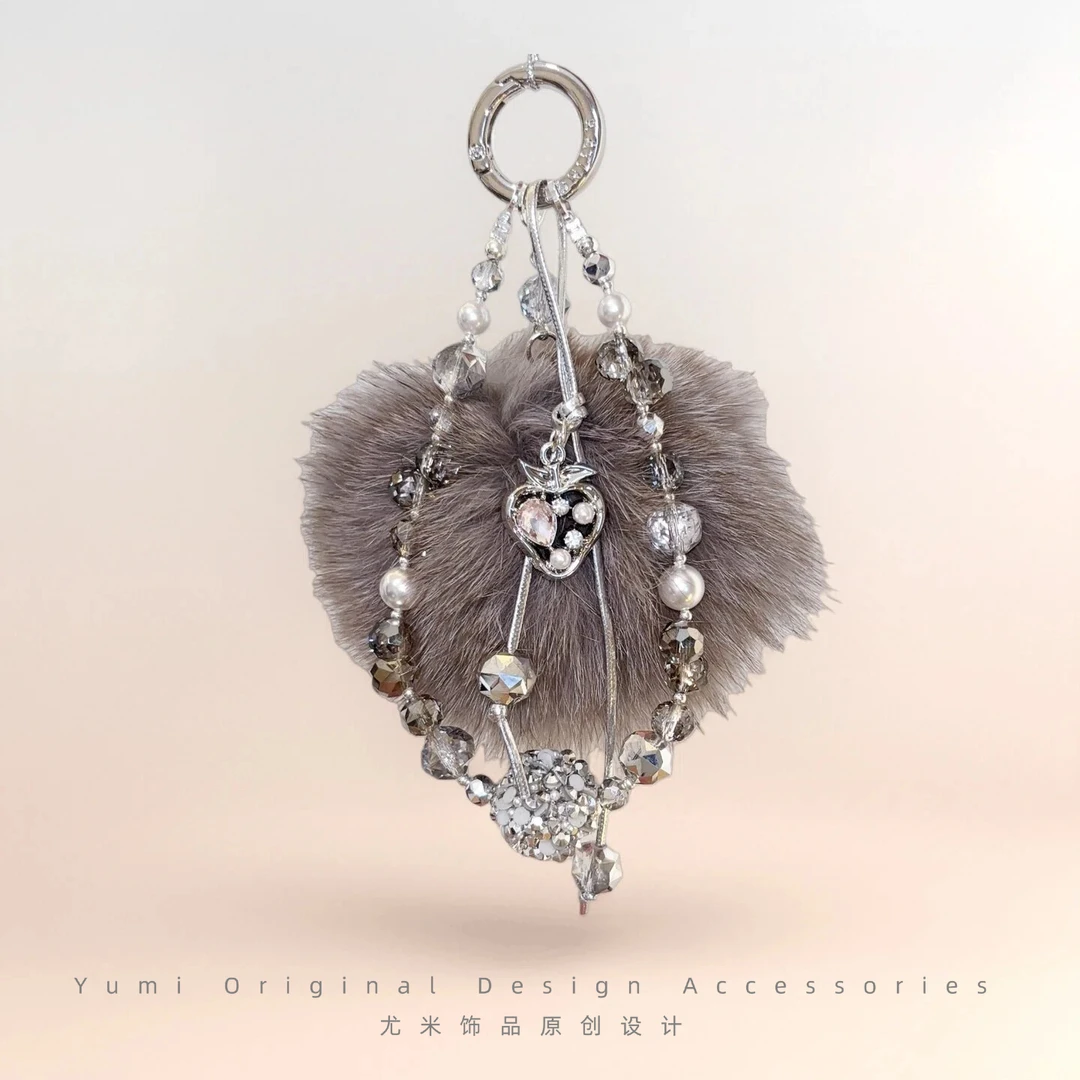 尤米原创设计手机链高端女款防丢手机挂链绳节日百搭礼物L2402