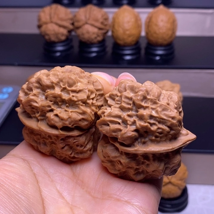 把件文玩核桃上古金蟾50