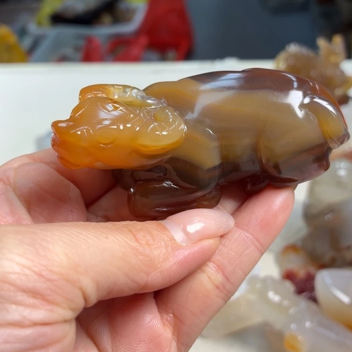 玛瑙/玉髓未镶嵌吊坠(不含链)
