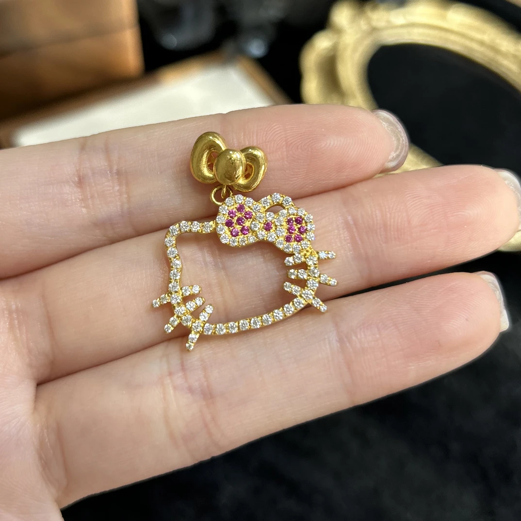 足金999 黄金5G工艺 吊坠
