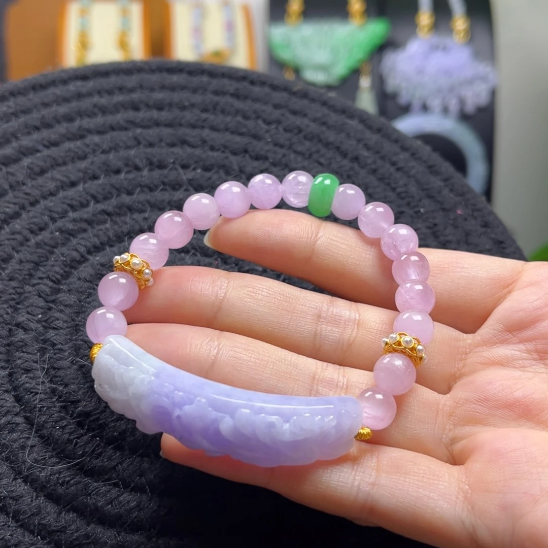 翡翠未镶嵌颈饰天然翡翠