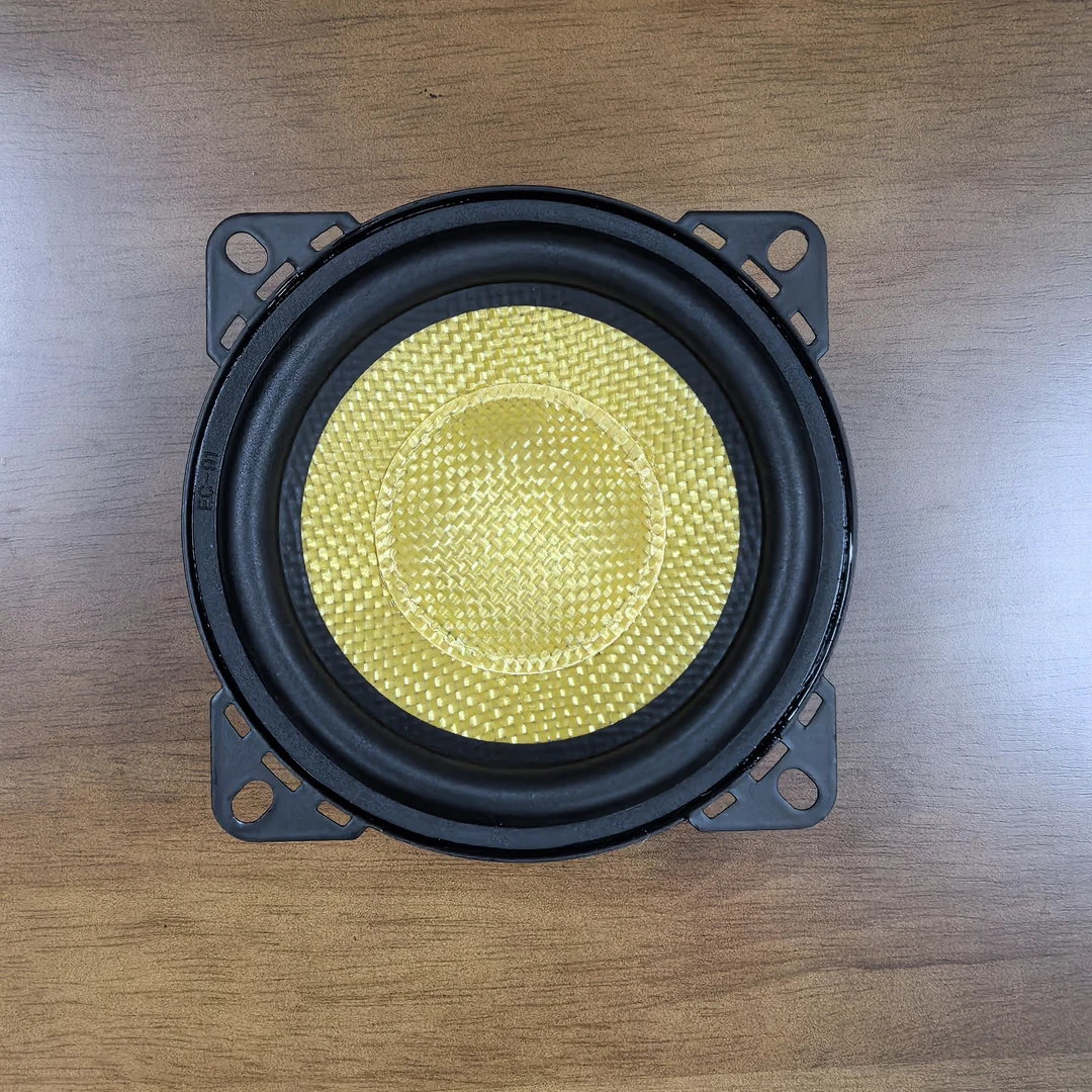 龙鹰LONG YING 4寸中低音喇叭汽车音响通用扬声器升级改装玻纤盆
