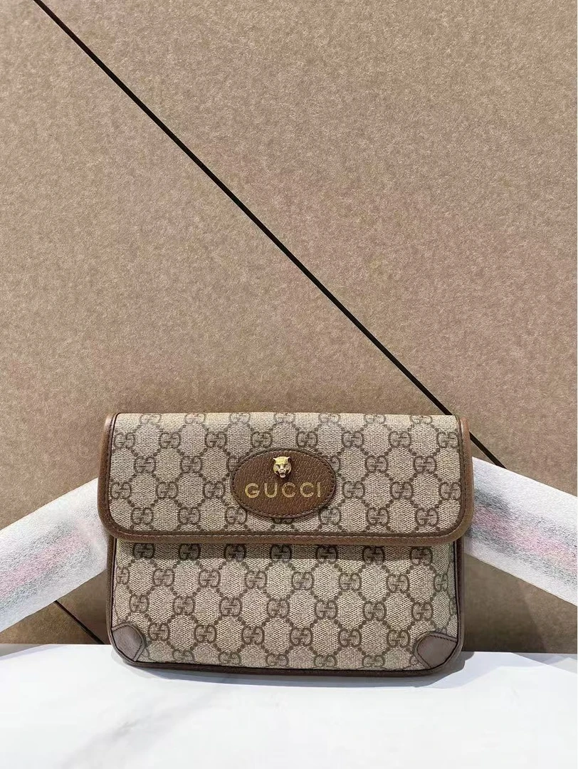95新 GUCCI/古驰 帝爵奢品gucci/虎头腰包