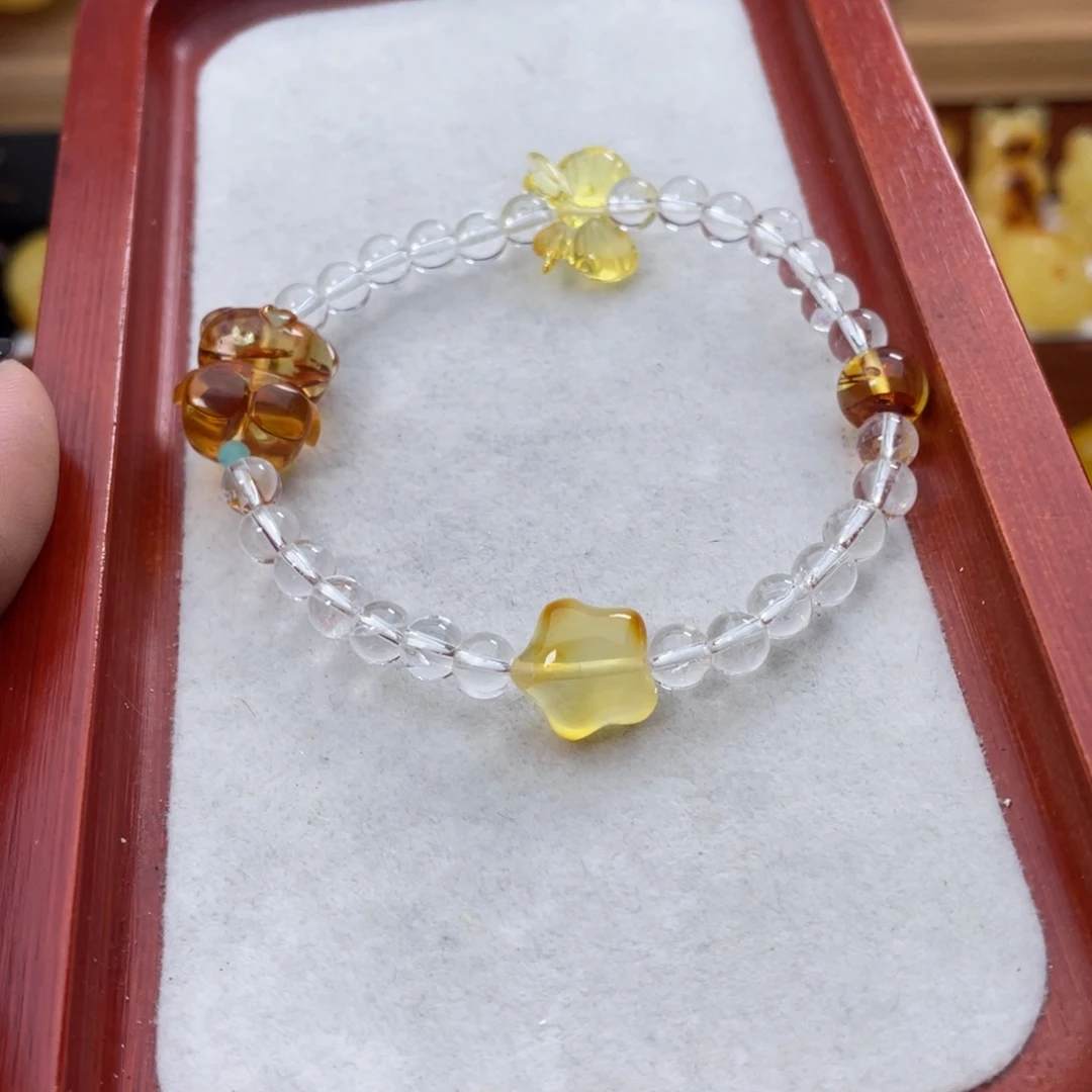 未镶嵌吊坠(赠链)琥珀