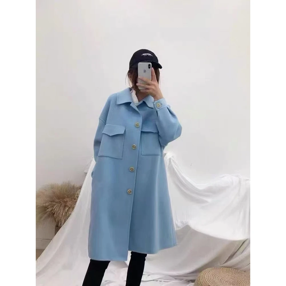 0608 毛呢外套冬季大衣高级感2025新款韩系超好看呢子爆款C2