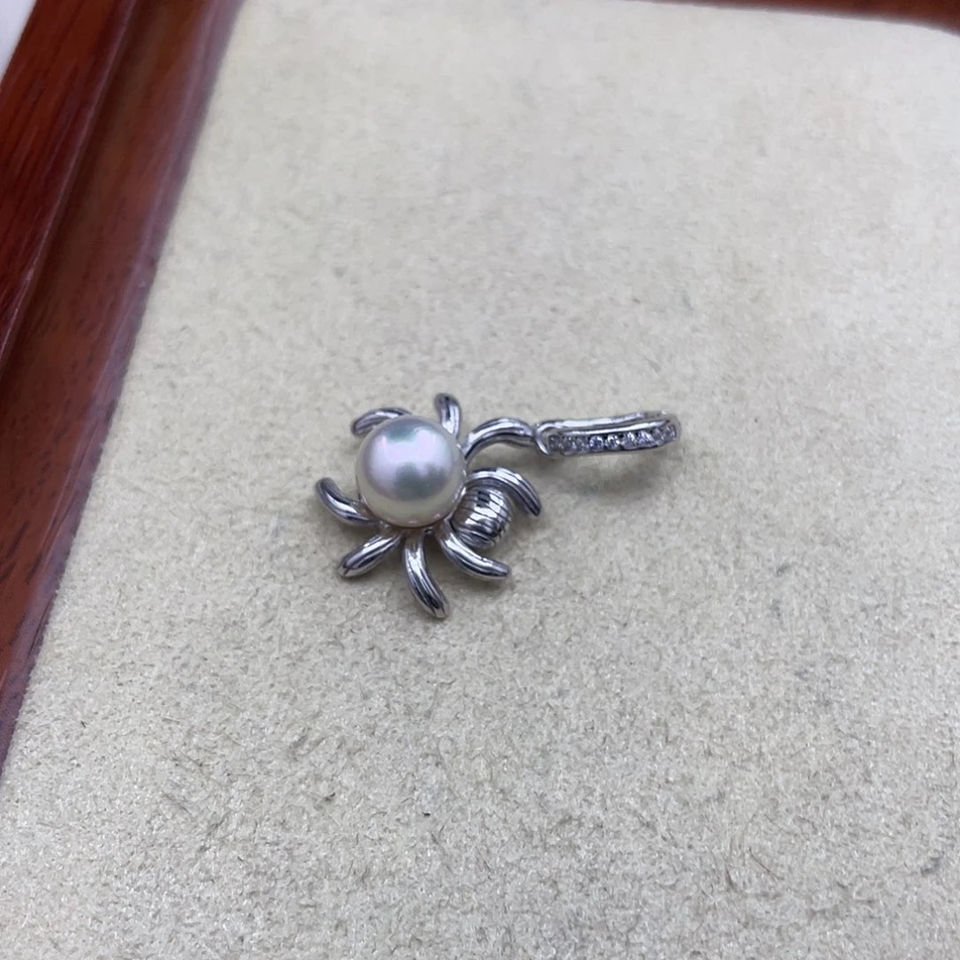 颈饰海水珍珠银S925镶嵌