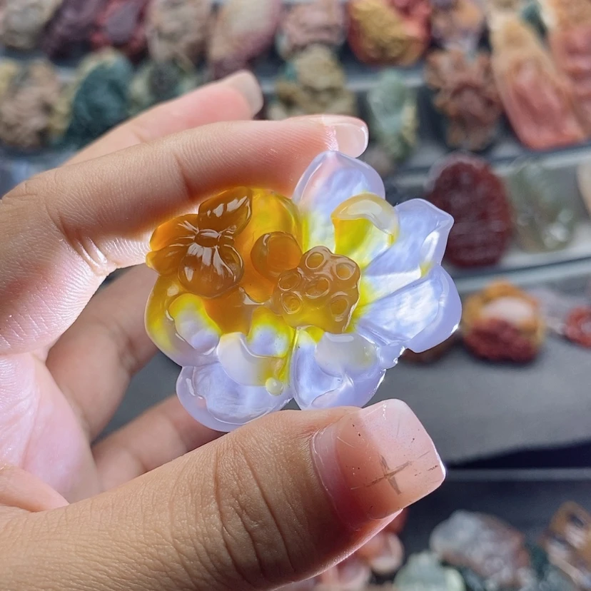 【闪购商品】未镶嵌吊坠定制玛瑙