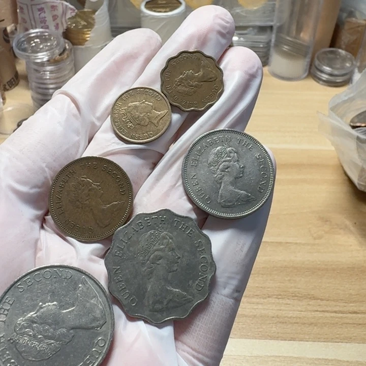 其他普通金属女王套装6枚流通品