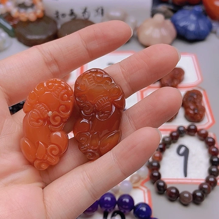 【闪购商品】未镶嵌玛瑙/玉髓珠宝半成品清**婉