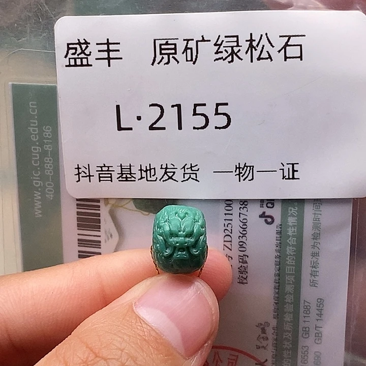 绿松石未镶嵌珠宝奇石11.0✖️8.4