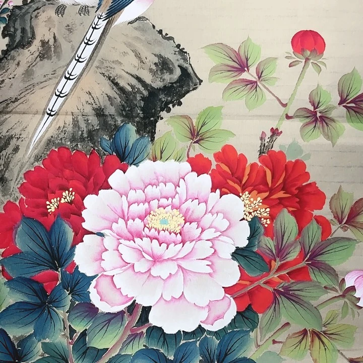 国画我是一只小小鸟地域鬼