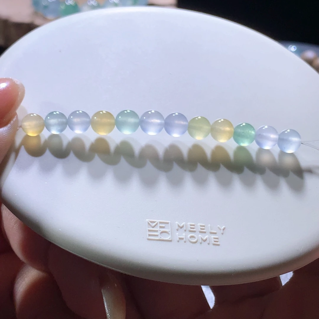 未镶嵌手串翡翠精品马卡龙小钢炮