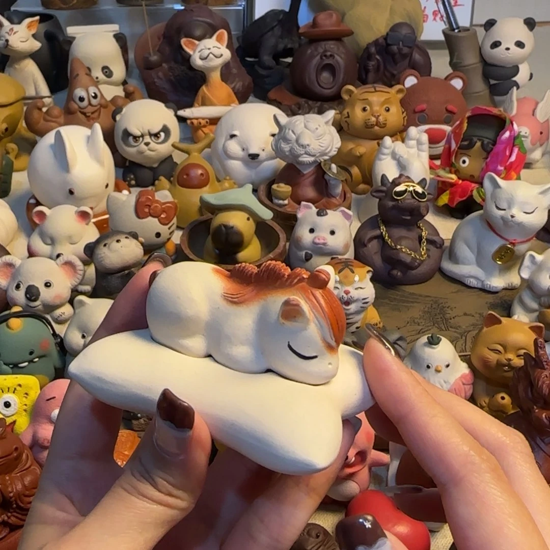 食****紫砂茶宠紫砂制作工艺流程