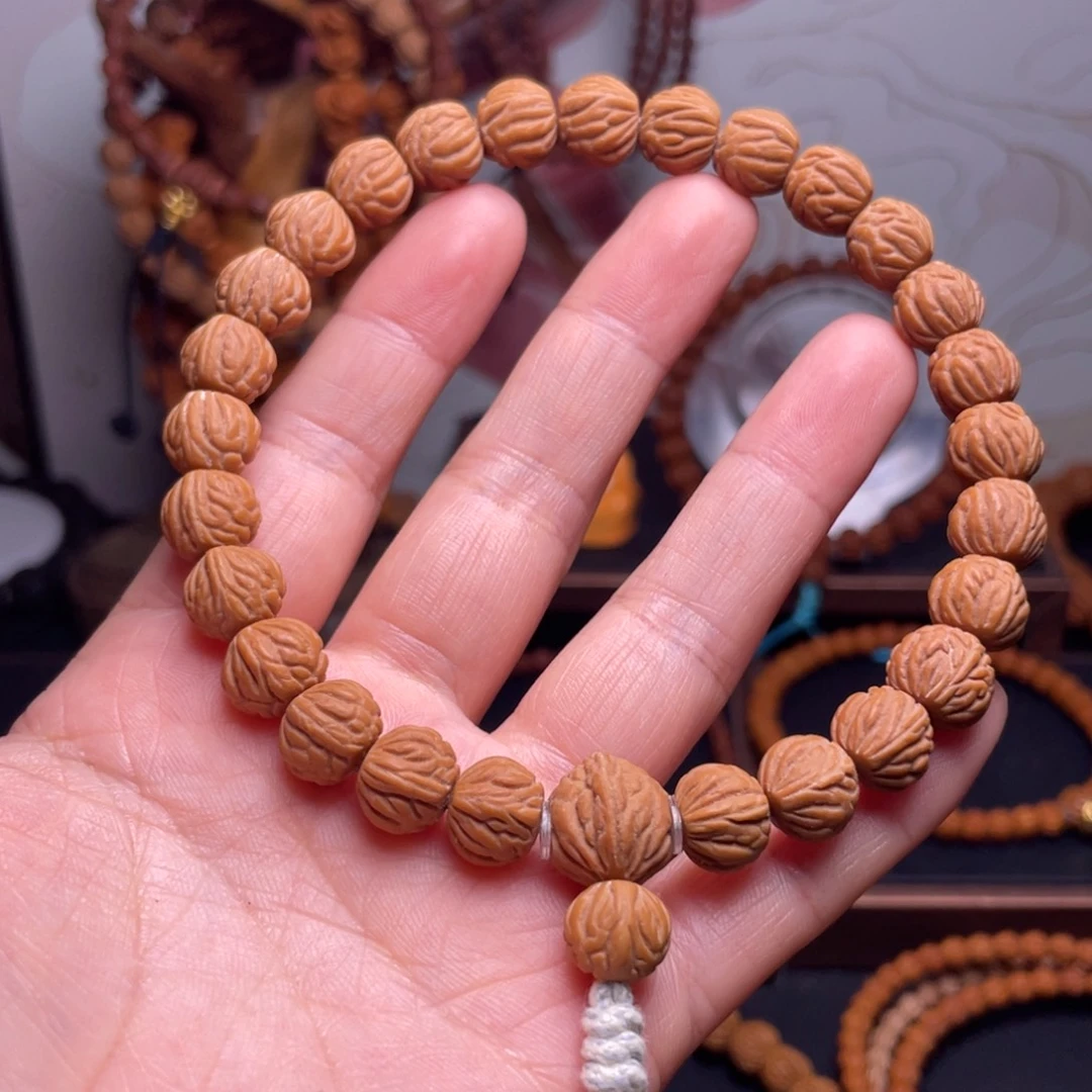 桃核吊坠龙文桃核