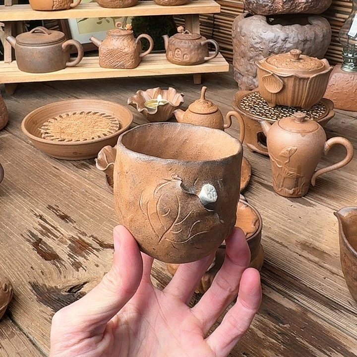 原矿老岩泥茶器系列