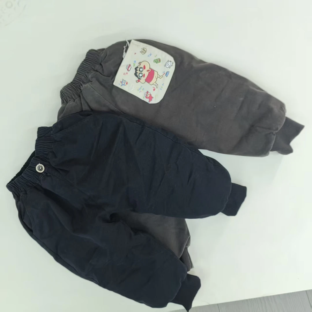 新款口袋小新儿童棉裤0180