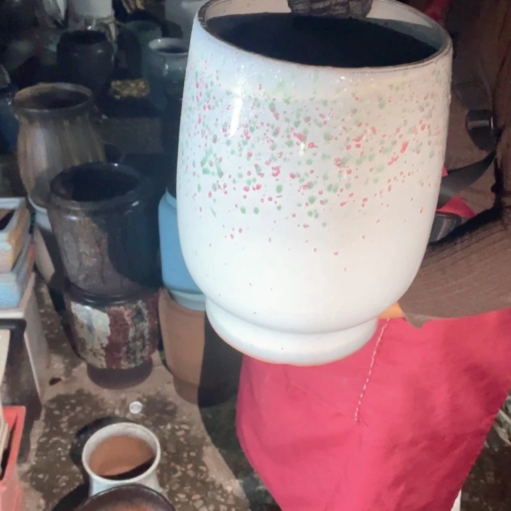 紫砂花盆口20高31正品正品