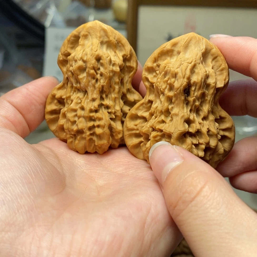 文玩核桃把件45葫芦