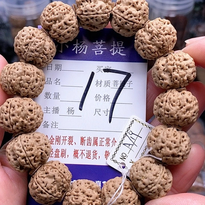 手串金刚菩提19梁梅花