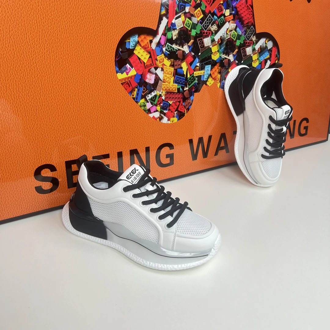 2025年夏季新款休闲时尚潮流百搭透气网面流行运动男鞋