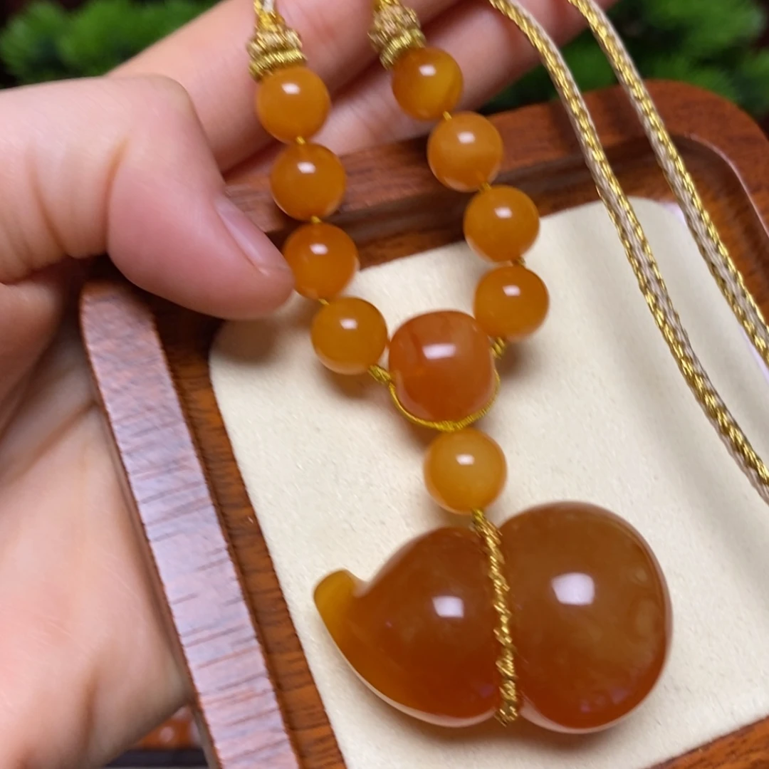 【闪购商品】蜜蜡颈饰未镶嵌项链